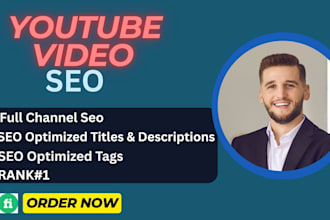 optimize your youtube SEO and manage your channel growth professionally