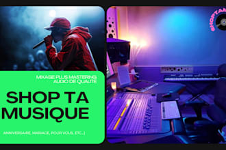 crée une chanson personnalisée mastering professionelle
