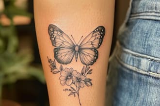 make your dream back and chest tattoo