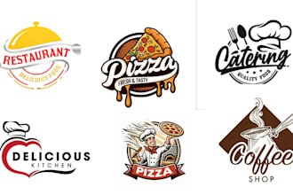 design restaurant design, food menu card, digital menu or logo