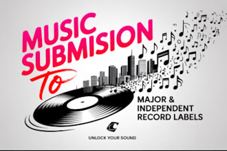 record label submission to top active indie and major record labels to get sign