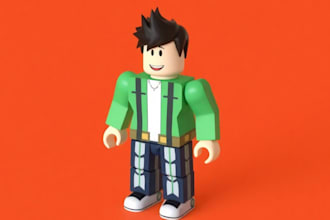 create roblox 3d model, roblox 3d character, roblox game, roblox model