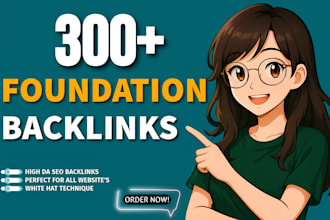 mix foundation backlinks manual and white hat SEO link building