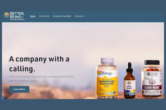 design supplement website nutraceutical peptides website sarms nootropic website