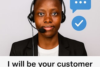 be your professional customer support representative