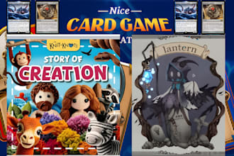 create stunning book cover or card game illustrations that fit your budget