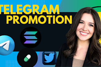 do telegram promotion twitter x marketing to hit 5m solana memecoin telegram ads