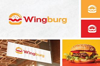 design food , cafe logo, brand kit and restaurant branding