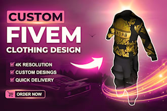 customize fivem clothing for you