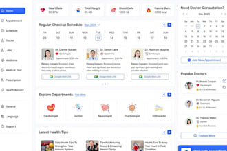 create a custom telemedicine platform with booking and patient features