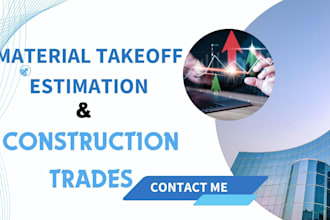 do material takeoff construction cost takeoff blueprint takeoff boq services