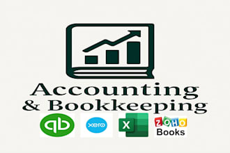 do quickbooks online, xero bookkeeping and  bank reconciliation