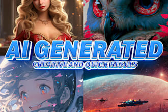 create ai generated images within an hour