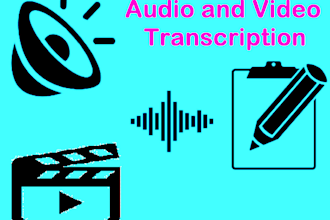 transcribe audio or video
