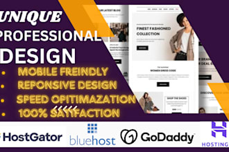 setup hostinger hostgator godaddy bluehost namecheap professional website