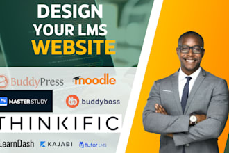 build lms website kajabi learndash buddyboss buddypress