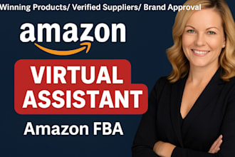 do amazon fba fbm wholesale VA for profitable product research brand approval