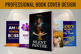 do kindle cover, ebook cover, and kdf print book cover, book cover design