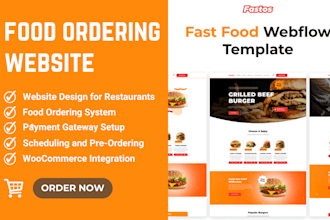 create a wordpress grocery restaurant website with online food ordering system