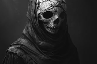 do a terrifying character for your fantasy horror story game or book
