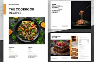 write quality cookbook recipe book, cookbook design, cookbook formatting, ebook