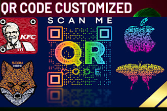 crate professional custom qr code generator design with your logo in 1 h