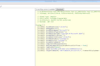 decompile and recompile your dot net exe and dll
