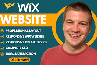 do professional wix website design redesign wix website create wix online store