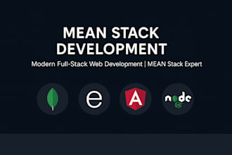 develop full stack web apps using the mean stack