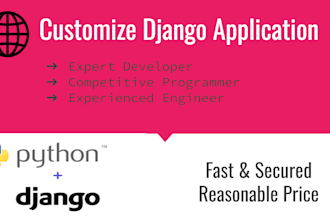 customize and modify django application