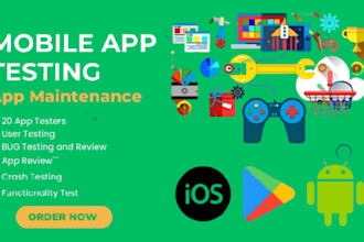 provide real 12 testers or 20 testers for google play console closed test