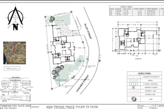 sketch autocad city permit for floor, building houses event, site plan, drainage
