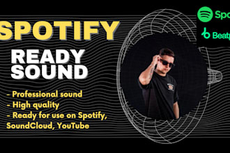 electronic track ready for spotify and djs