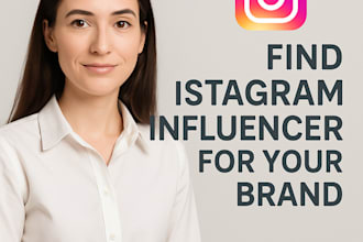 find instagram influencer for your brand