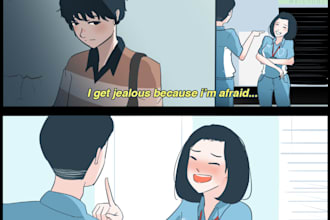 draw comic book illustration manga comic manga page manga panel