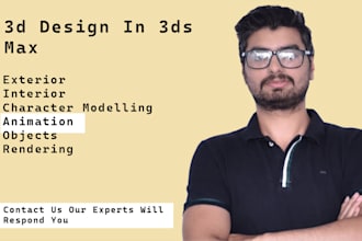do 3d graphics design in 3ds max