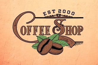 create landscape, trimming, agriculture and lawn care logo