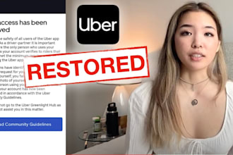 create uber reactivation bot, vfs appointment bot, chat bot, doordash bot