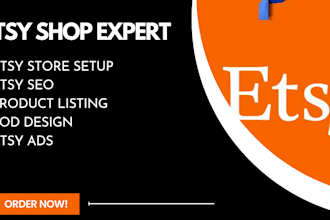 set up your etsy shop etsy pod add listings or do a complete overhaul