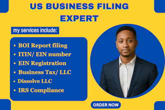 boi report, itin number, ein number, dissolve llc