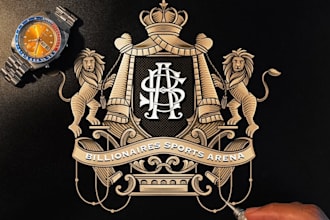 create heraldically accurate coat of arms, family crest, heraldic logo