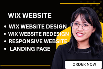 create wix website design, wix website redesign, wix studio website