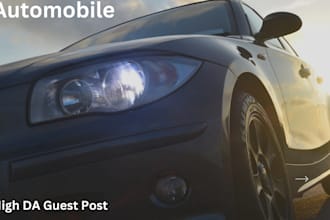 do high da automobiles guest post with dofollow backlinks