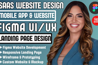 design modern figma website wireframe, UI UX template, mockup, landing page 12hr
