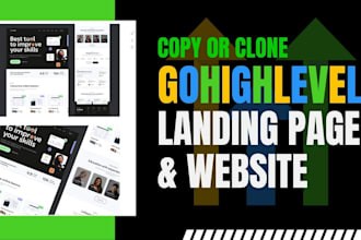 copy clone gohighlevel website, duplicate high level landing page sales funnel