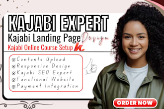 kajabi course landing page kajabi seo expert kajabi online course kajabi design