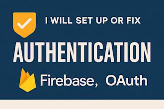 set up or fix firebase, supabase and oauth authentication