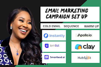 setup instantly ai cold email campaign automation workflow clay com smartlead