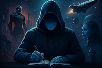 ghostwrite rewrite scifi story science fiction novel ebook