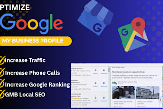 verify and optimize gmb for top local SEO ranking